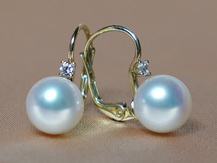 Náušnice sladkovodné perly