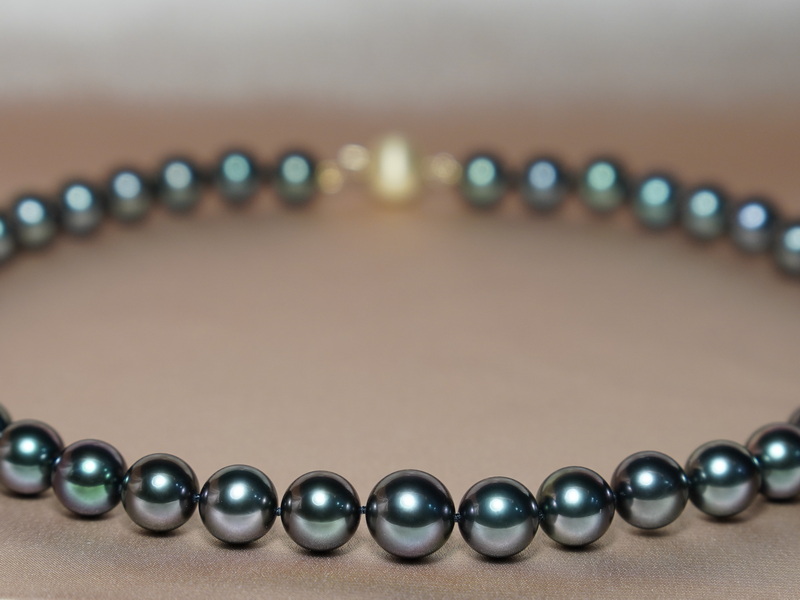 Luxusný náhrdelník z tahitských perál Aurora Lagoon TPN62OP Luxusný náhrdelník z tahitských perál Aurora Lagoon TPN62OP