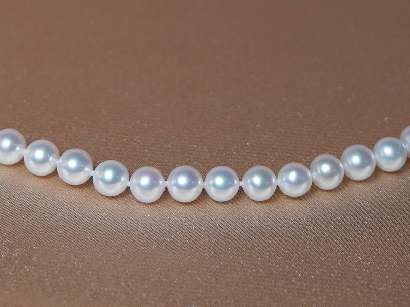 Náhrdelník snehobiele perly 6-6,5 mm RSN6065AAAwD Náhrdelník snehobiele perly 6-6,5 mm RSN6065AAAwD