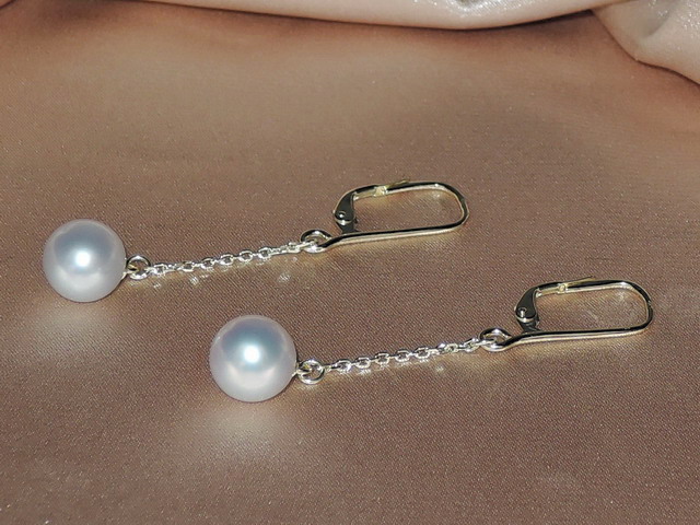 Perlové náušnice BC020YE-W Perlové náušnice BC020YE-W