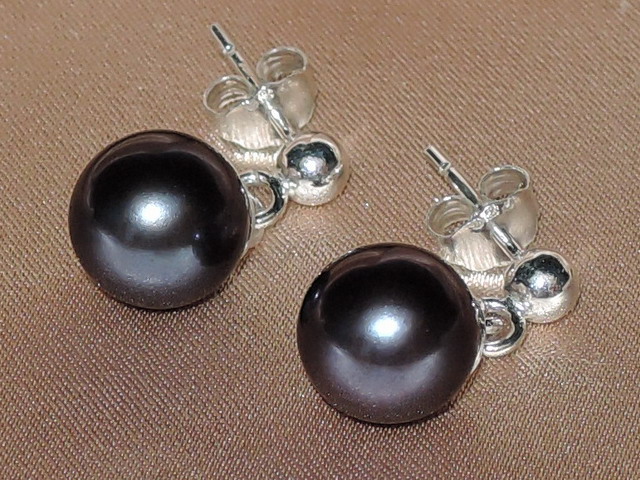 Perlové náušnice RE200AAbM Perlové náušnice RE200AAbM