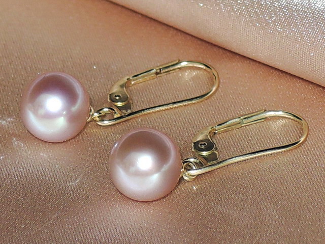 Perlové náušnice RPEZGlM Perlové náušnice RPEZGlM