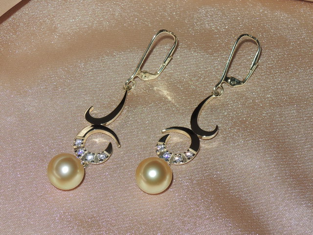 Perlové šperky BC03YE-G Perlové šperky BC03YE-G