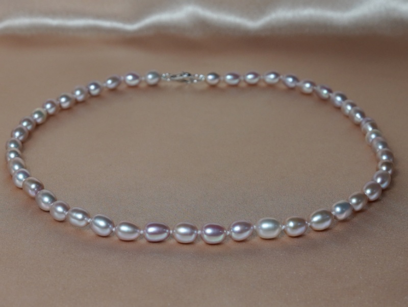 Perlový náhrdelník OSN06AA+lM Perlový náhrdelník OSN06AA+lM