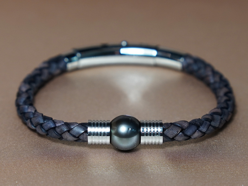 Perlový náramok s tahitskou perlou TPB1112M Perlový náramok s tahitskou perlou TPB1112M