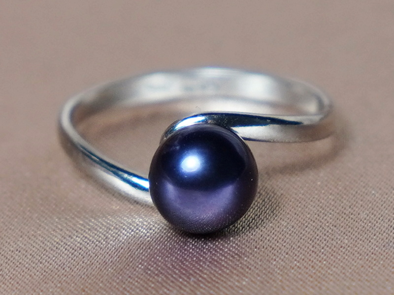 Prsteň s perlou BC028SBR-B Prsteň s perlou BC028SBR-B