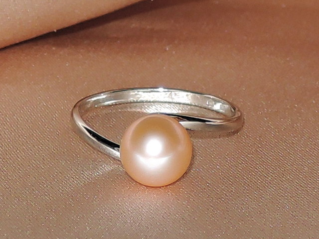 Prsteň s perlou BC028SR-P Prsteň s perlou BC028SR-P