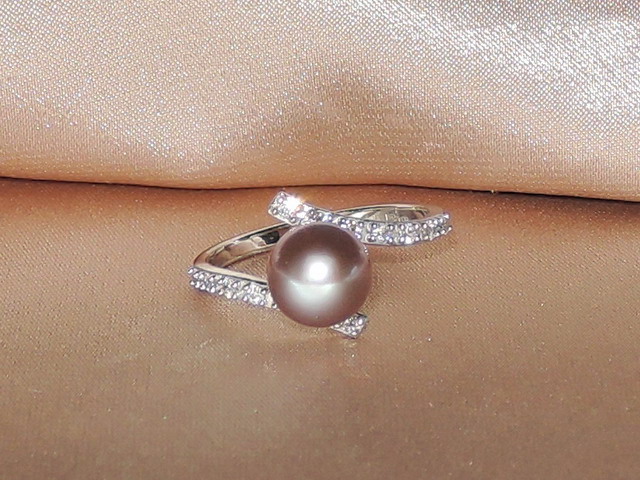 Prsteň s perlou BC029SR-L Prsteň s perlou BC029SR-L