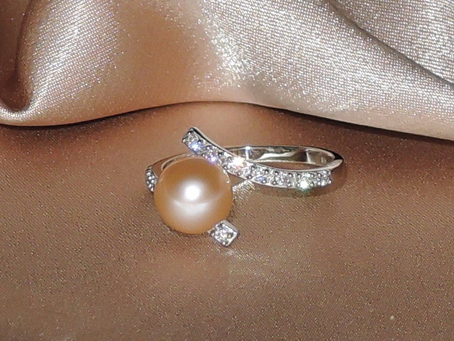 Prsteň s perlou BC029SR-P Prsteň s perlou BC029SR-P