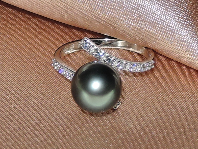 Prsteň s perlou BC029WR-TAA+ Prsteň s perlou BC029WR-TAA+