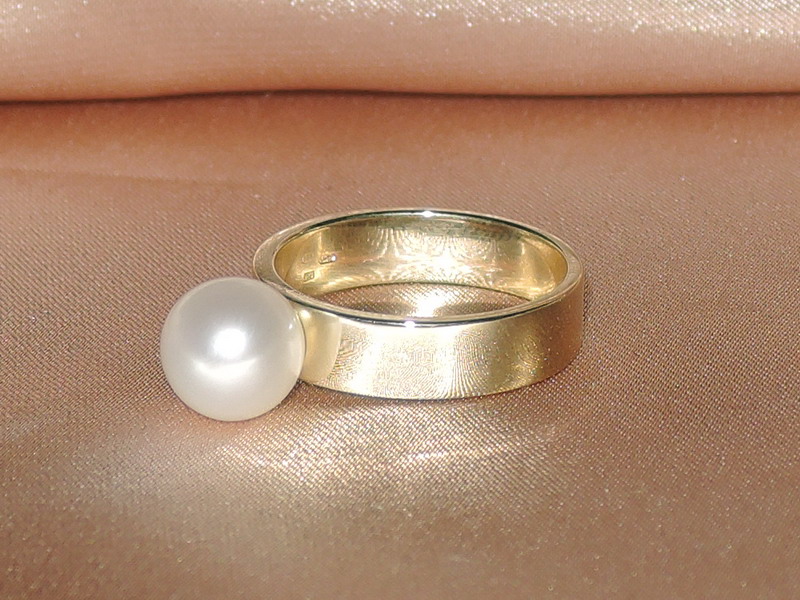 Prsteň s perlou BC032YFR-W Prsteň s perlou BC032YFR-W