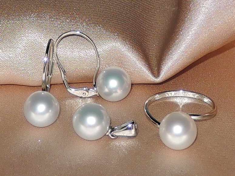 Šperky s perlami BC150WS-W Šperky s perlami BC150WS-W