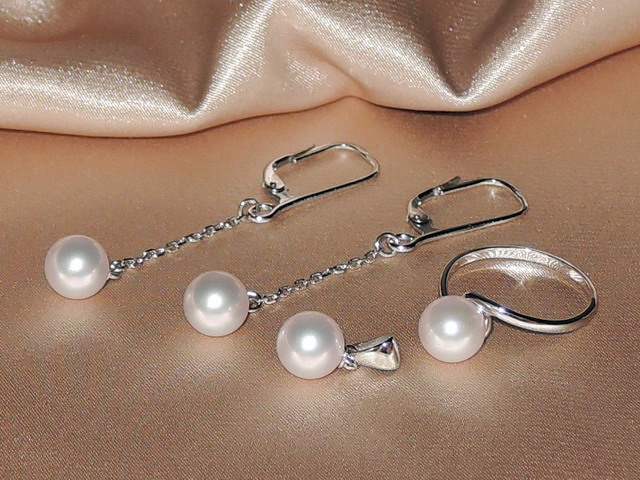 Šperky s perlami BC160WFS-W Šperky s perlami BC160WFS-W