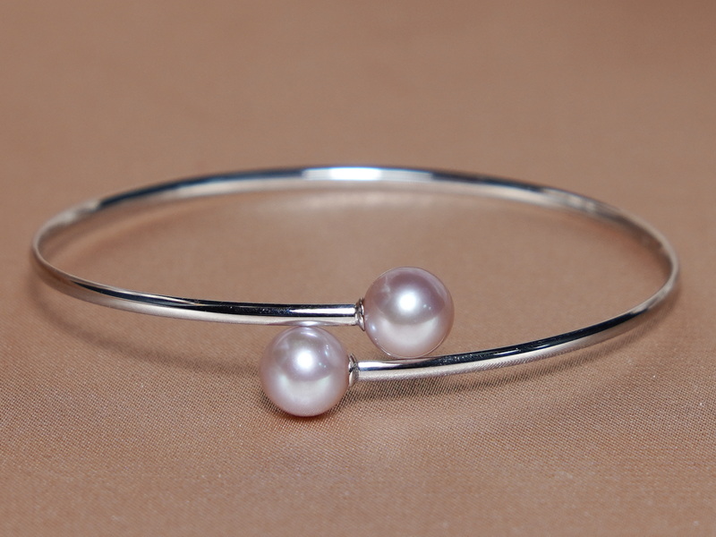 Zlatý perlový náramok WW08WB-PP Zlatý perlový náramok WW08WB-PP