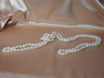 Dlhý perlový náhrdelník  DPN6065A+wG Dlhý perlový náhrdelník  DPN6065A+wG