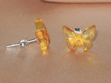 Jantárové náušnice JNE020DM Jantárové náušnice JNE020DM