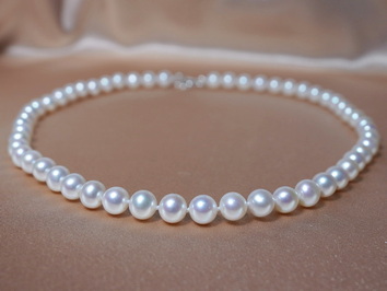 Perlový náhrdelník zo sladkovodných perál AAA RSN7580AAAwA Perlový náhrdelník zo sladkovodných perál AAA RSN7580AAAwA