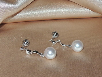 Perlové náušnice ASE002C Perlové náušnice ASE002C