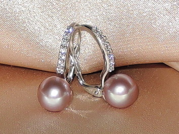 Perlové náušnice BC021SE-L Perlové náušnice BC021SE-L