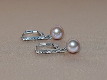 Perlové náušnice  BC024SE-L Perlové náušnice  BC024SE-L