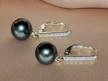 Perlové náušnice BC024YE-T Perlové náušnice BC024YE-T