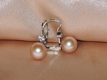 Perlové náušnice  DS222WFE-L Perlové náušnice  DS222WFE-L