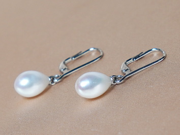 Perlové náušnice FTwE005wJ Perlové náušnice FTwE005wJ