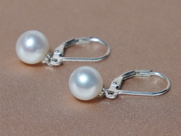 Perlové náušnice RE100AA+wM Perlové náušnice RE100AA+wM