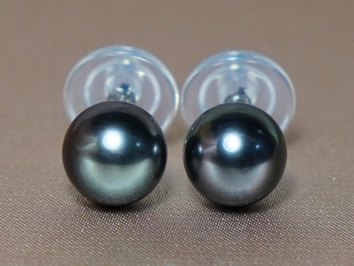 Zlaté náušnice 18k z tahitských perál TE18KAA+ZY Zlaté náušnice 18k z tahitských perál TE18KAA+ZY