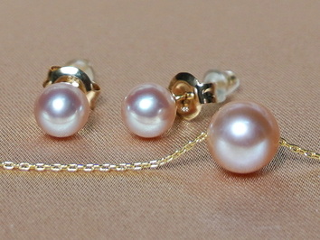 Set šperkov z riečnych perál v 14K zlate FPSET095AAAyL Set šperkov z riečnych perál v 14K zlate FPSET095AAAyL