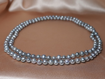 Perlový náhrdelník DPN8090A+sW Perlový náhrdelník DPN8090A+sW