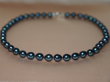 Perlový náhrdelník OSN08AA+bG Perlový náhrdelník OSN08AA+bG