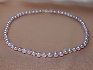 Perlový náhrdelník  ROSN6070AA+lZ Perlový náhrdelník  ROSN6070AA+lZ