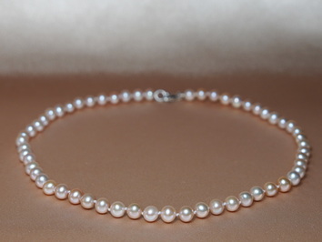 Perlový náhrdelník  ROSN7075AA+pZ Perlový náhrdelník  ROSN7075AA+pZ