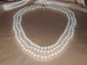 Perlový náhrdelník TN6065AA+wT Perlový náhrdelník TN6065AA+wT