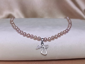 Personalizovaný perlový náhrdelník  PS013 Personalizovaný perlový náhrdelník  PS013