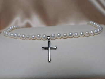 Personalizovaný perlový náhrdelník  PS015 Personalizovaný perlový náhrdelník  PS015