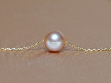 Pravá perla na zlatej retiazke FPN095AAAyL Pravá perla na zlatej retiazke FPN095AAAyL