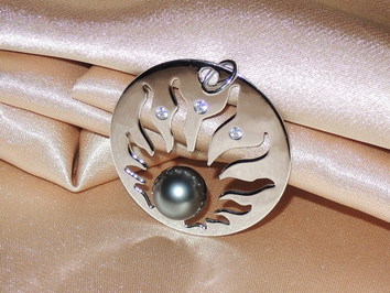 Prívesok s perlou BC01WP-T Prívesok s perlou BC01WP-T