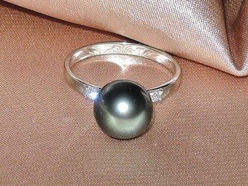 Prsteň s perlou BC027WR-TAA+ Prsteň s perlou BC027WR-TAA+