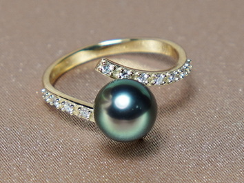 Prsteň s perlou BC029YR-T Prsteň s perlou BC029YR-T