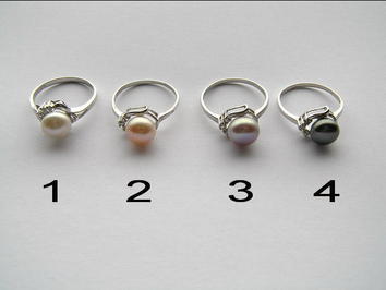 Prsteň s perlou SFR100T Prsteň s perlou SFR100T