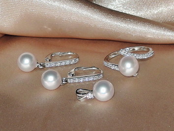 Šperky s perlami BC110SS-W Šperky s perlami BC110SS-W