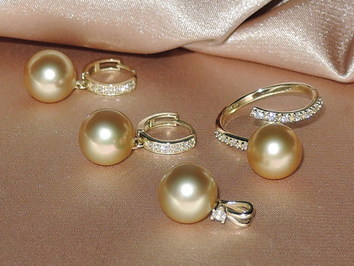 Šperky s perlami BC120YS-G Šperky s perlami BC120YS-G