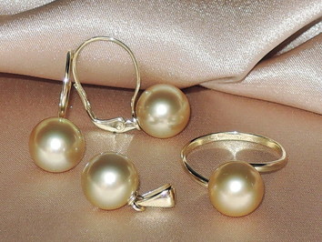 Šperky s perlami BC150YS-G Šperky s perlami BC150YS-G