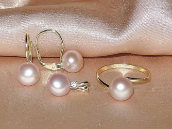 Šperky s perlami BC190YBS-L Šperky s perlami BC190YBS-L