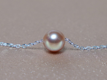 Strieborný náhrdelník s pravou sladkovodnou perlou AAA N123SpU Strieborný náhrdelník s pravou sladkovodnou perlou AAA N123SpU