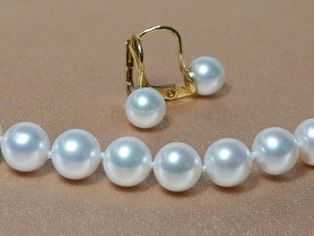 Súprava perlových šperkov RSET777AAAwA Súprava perlových šperkov RSET777AAAwA