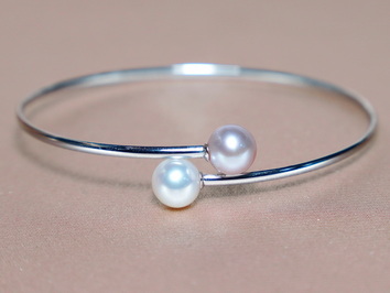 Zlatý náramok s perlami WW08WB-WP Zlatý náramok s perlami WW08WB-WP