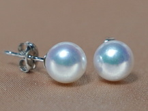 Akoya perly v striebre